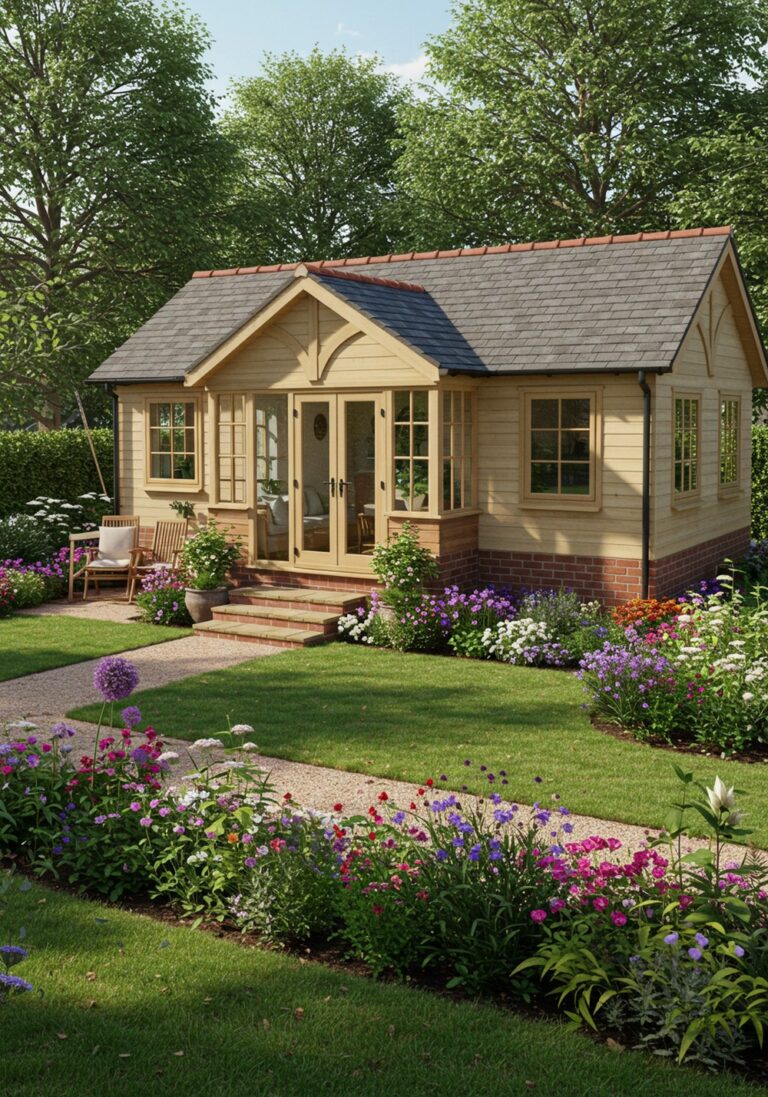 The Outdoor Oasis Functional and Stylish Guest House